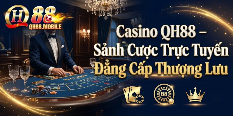 Casino QH88 – Sảnh Cược Trực Tuyến Đẳng Cấp Thượng Lưu