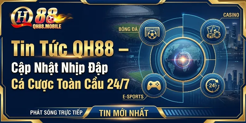 Tin Tức QH88 – Cập Nhật Nhịp Đập Cá Cược Toàn Cầu 24/7