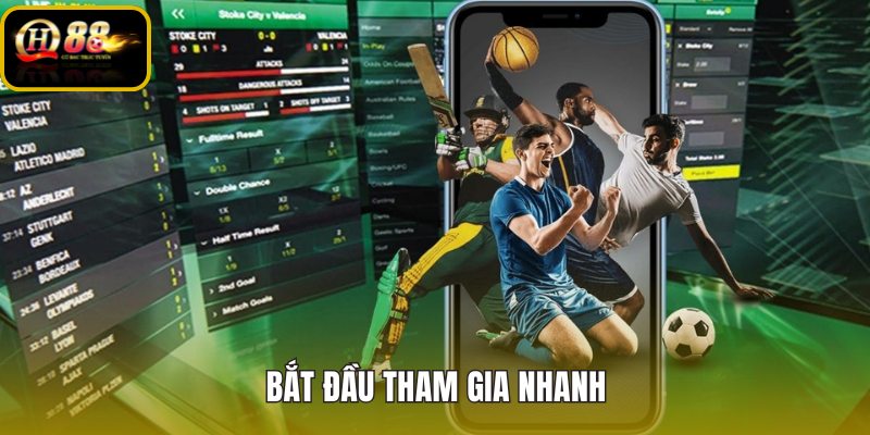 Thể thao QH88 với luồng vào tài khoản và chọn kèo