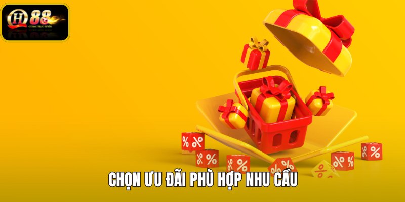 Khuyến mãi QH88 theo từng nhu cầu tài khoản