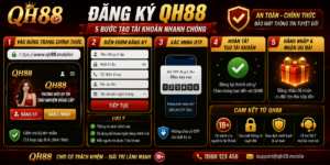 Đăng Ký QH88 - Link Chính Thức Và 5 Bước Tạo Tài Khoản