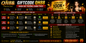 Giftcode QH88 Mới Nhất: Nhận Mã Thưởng Chính Thức