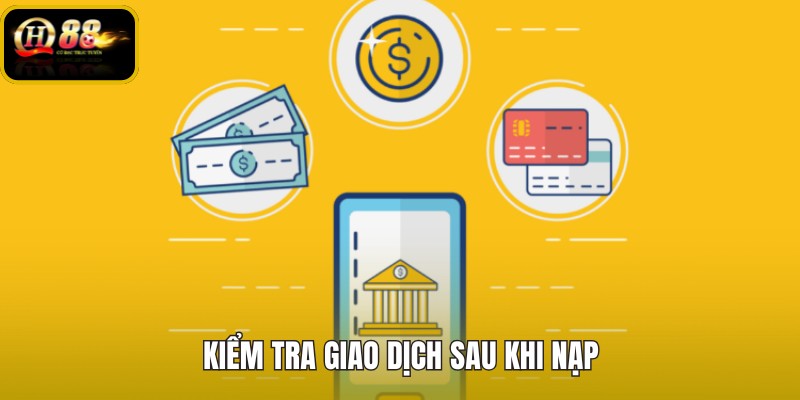 Trạng thái Nạp tiền QH88 và mốc cập nhật số dư