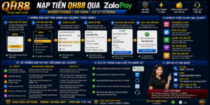 Nạp Tiền QH88 Qua ZaloPay - Kiểm Ví Trước Khi Xác Nhận