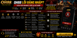 QH88 Lỗi Đăng Nhập - Cách Sửa Nhanh Và Vào Lại