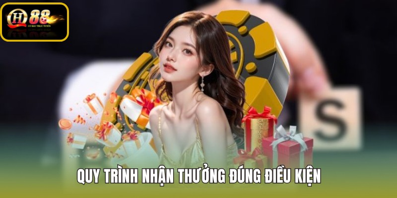 Quy trình Khuyến mãi nạp đầu QH88 qua từng bước