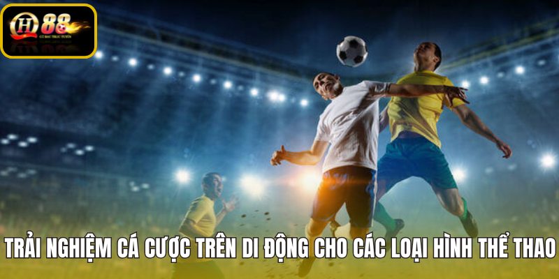 Thể thao QH88 trên di động với thao tác gọn rõ